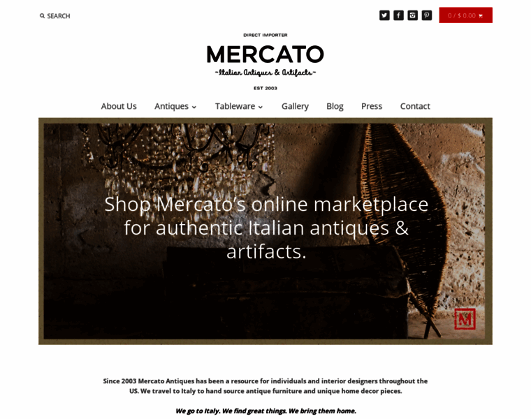 Mercatoantiques.com thumbnail