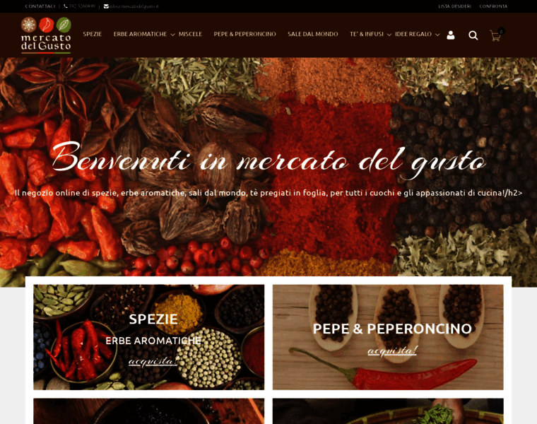 Mercatodelgusto.it thumbnail