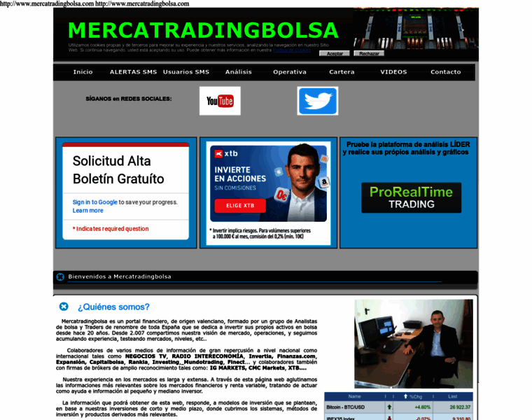 Mercatradingbolsa.com thumbnail