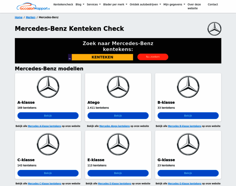 Mercedes-benz-kentekencheck.nl thumbnail