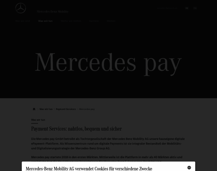 Mercedes-pay.com thumbnail