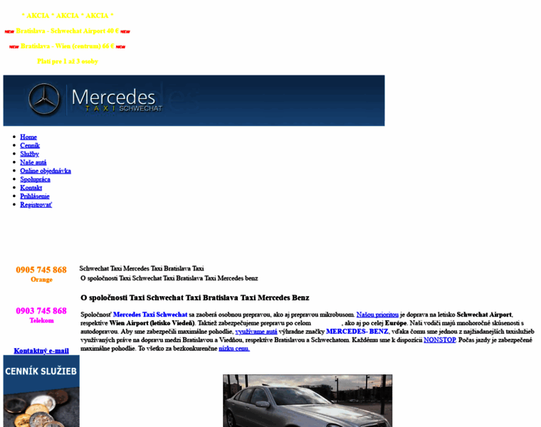 Mercedestaxi-schwechat.eu thumbnail
