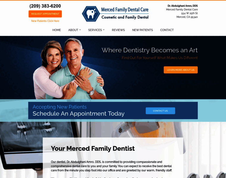 Mercedfamilydentalcare.com thumbnail
