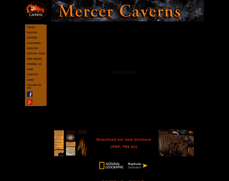 Mercercaverns.com thumbnail