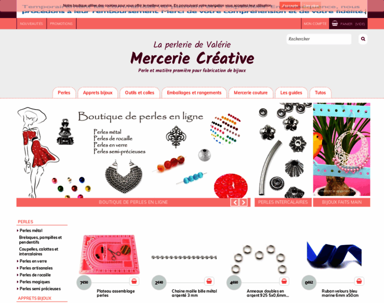 Mercerie-creative.com thumbnail