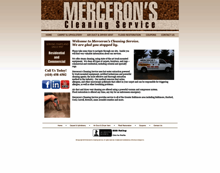 Merceronscleaningservice.com thumbnail