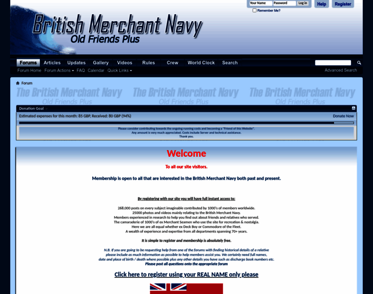 Merchant-navy.net thumbnail
