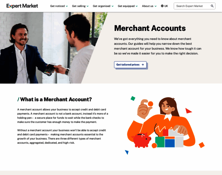 Merchantaccounts.expertmarket.co.uk thumbnail