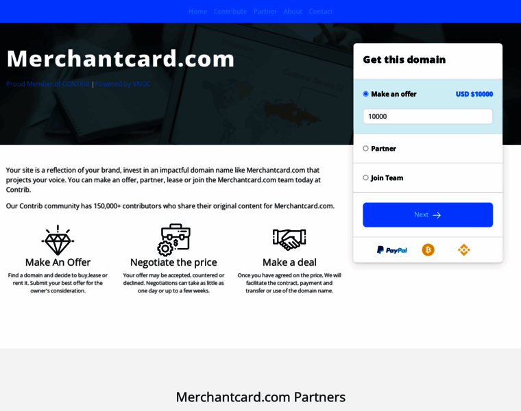 Merchantcard.com thumbnail