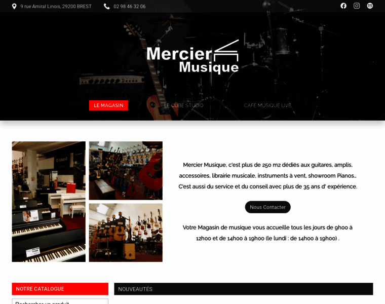 Mercier-musique.fr thumbnail