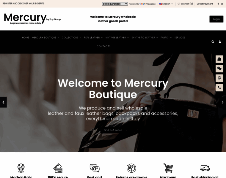 Mercuryboutique.com thumbnail
