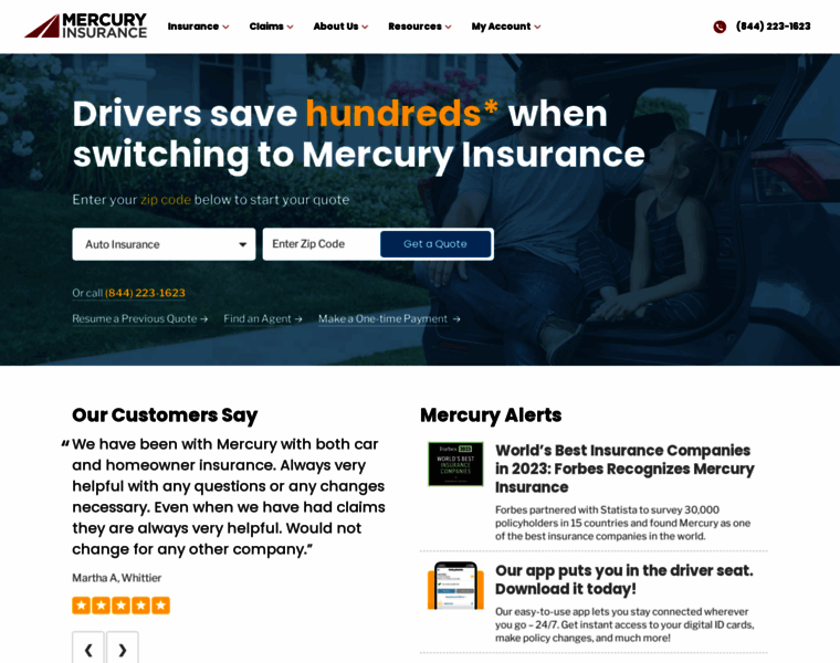 Mercuryinsurance.com thumbnail