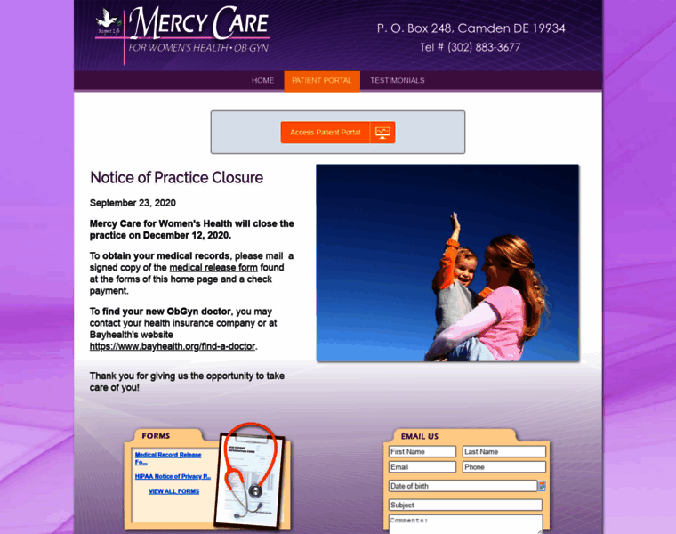 Mercycareobgyn.com thumbnail
