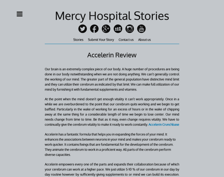 Mercyhospitalstories.org thumbnail