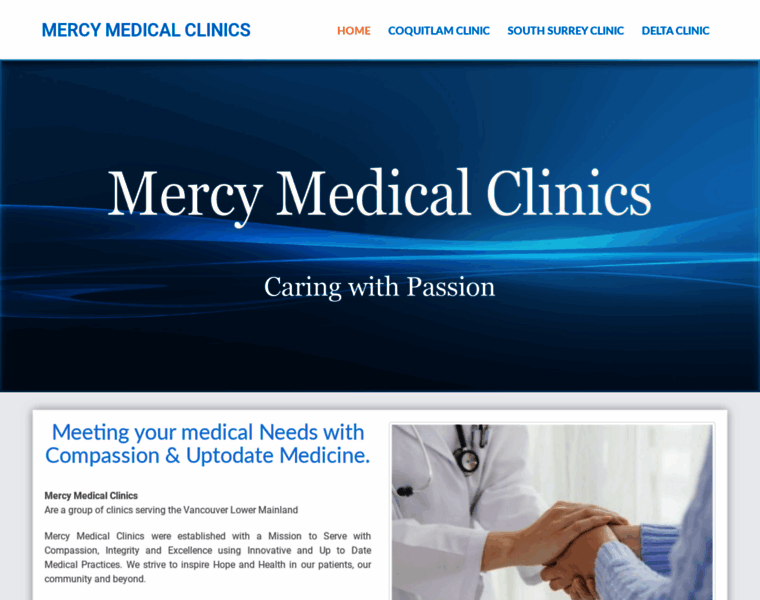 Mercymedicalclinics.com thumbnail