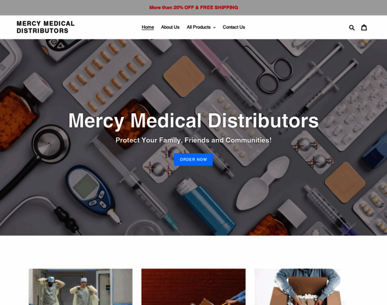 Mercymedicaldistributors.com thumbnail Mercymedicaldistributors.com thumbnail
