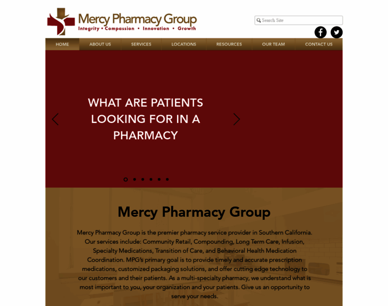 Mercypharmacygroup.com thumbnail