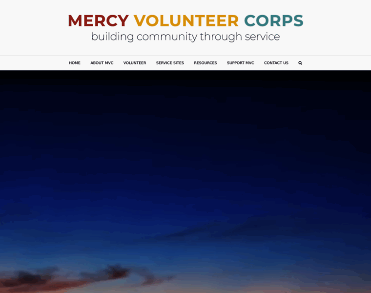 Mercyvolunteers.org thumbnail