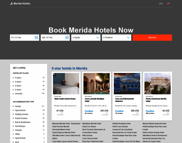 Merida-all-hotels.com thumbnail