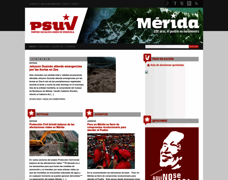 Merida.psuv.org.ve thumbnail