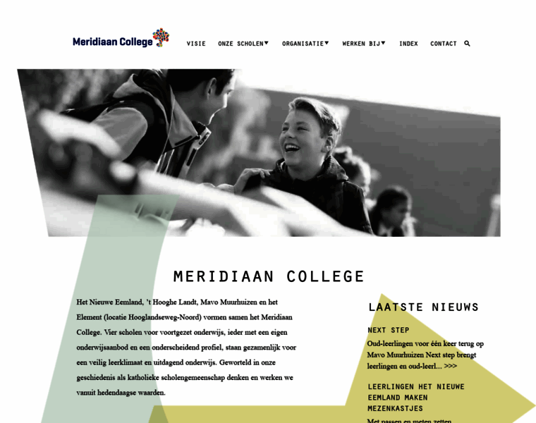 Meridiaan-college.nl thumbnail