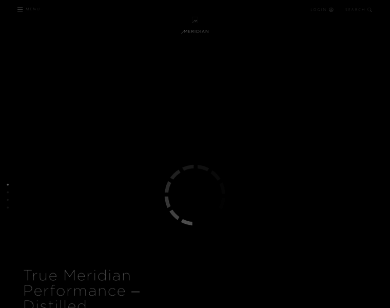 Meridian-audio.com thumbnail