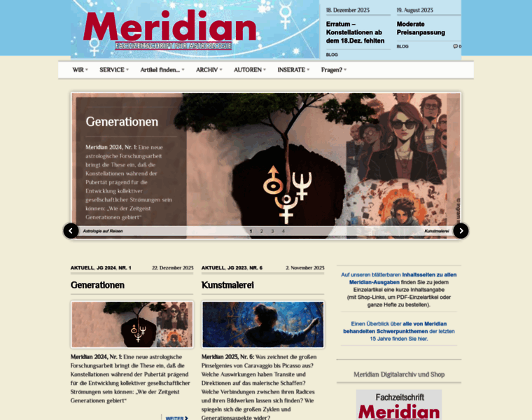 Meridian-magazin.de thumbnail