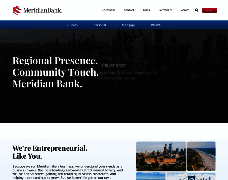 Meridianbanker.com thumbnail