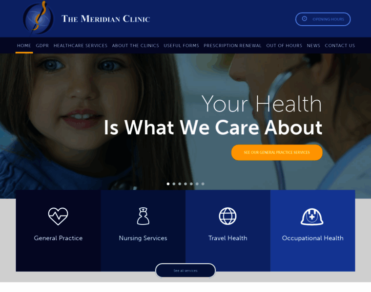 Meridianclinic.ie thumbnail