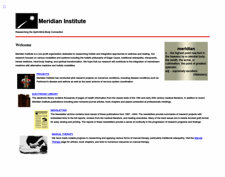 Meridianinstitute.com thumbnail