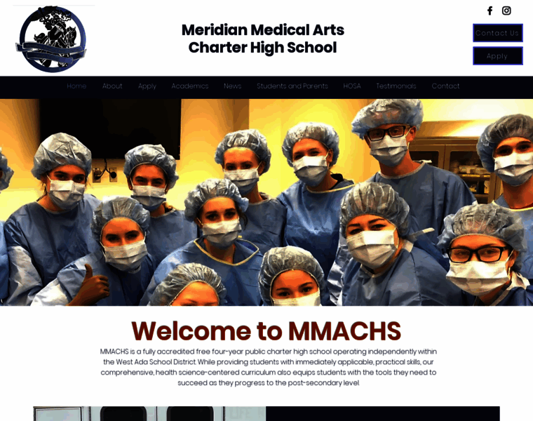 Meridianmedicalartscharter.org thumbnail