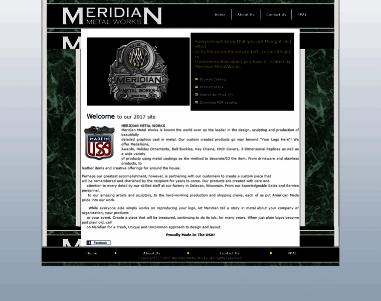 Meridianmetal.com thumbnail