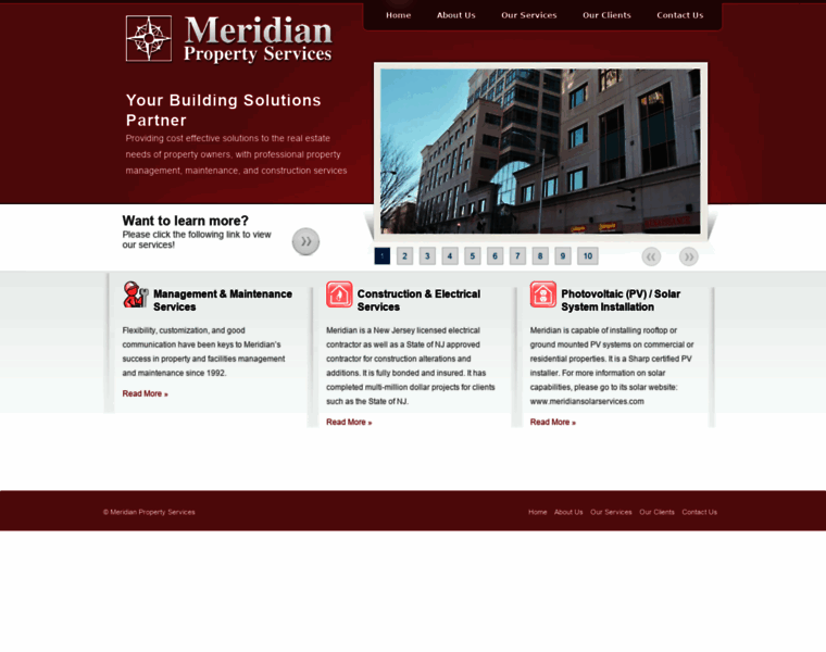 Meridianservices.com thumbnail