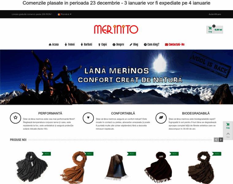 Merino-shop.ro thumbnail