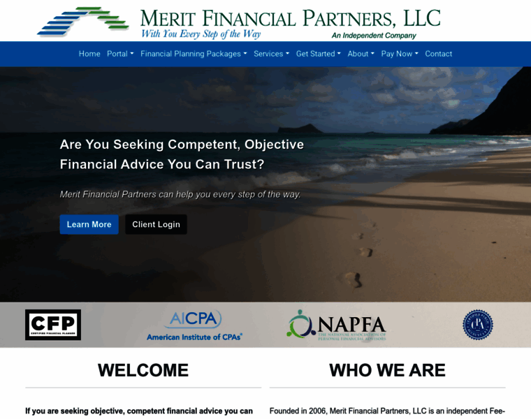 Meritfinancialpartners.com thumbnail