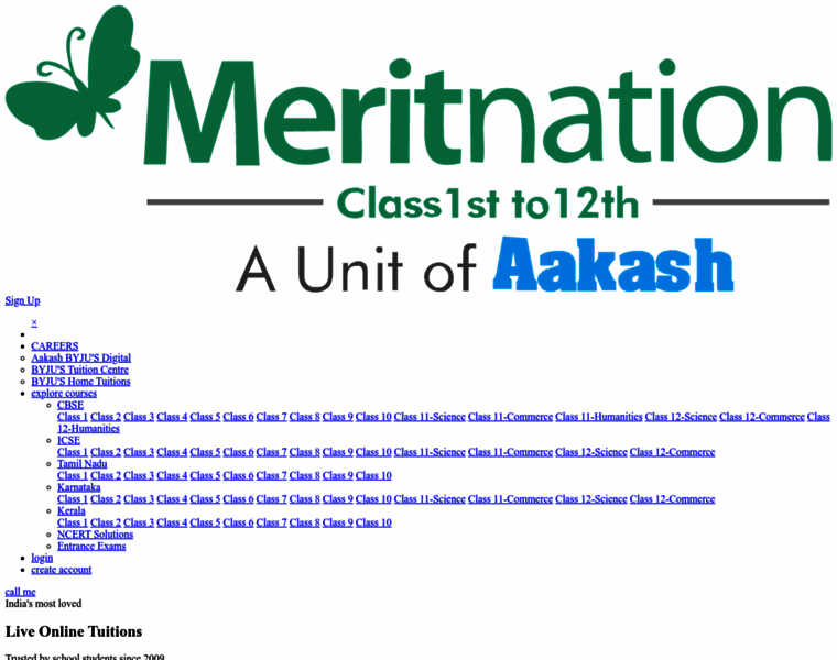 Meritnation.com thumbnail