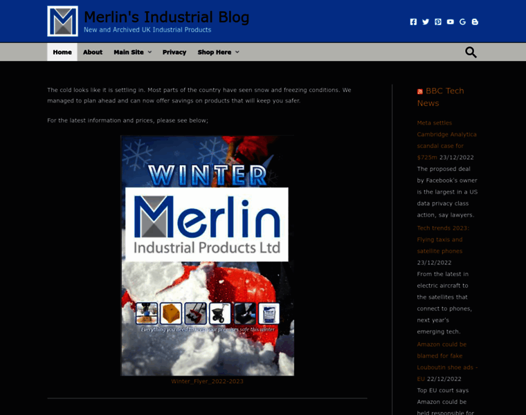 Merlinblog.com thumbnail