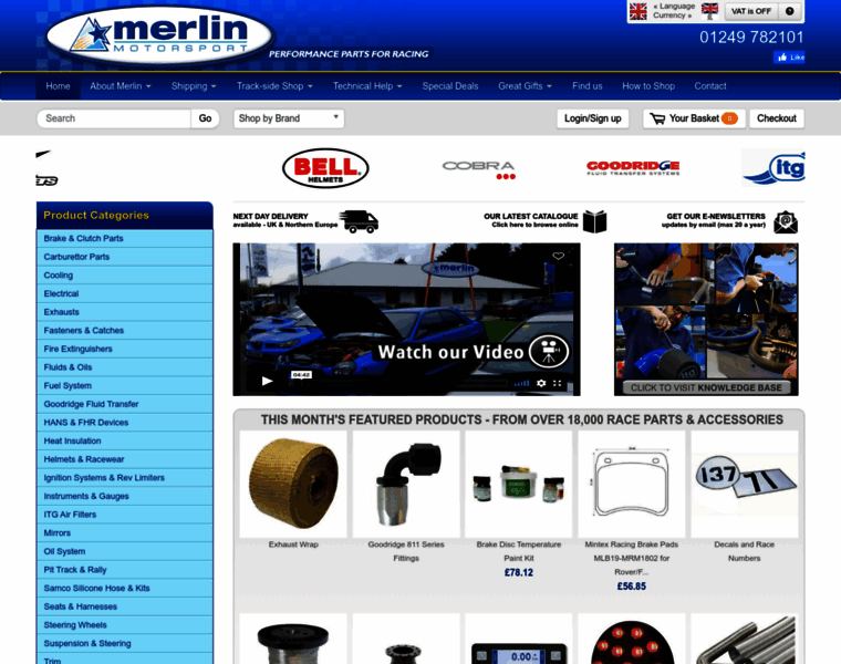 Merlinmotorsport.co.uk thumbnail