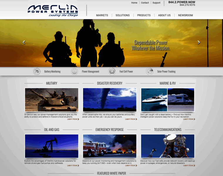 Merlinpowersystems.com thumbnail