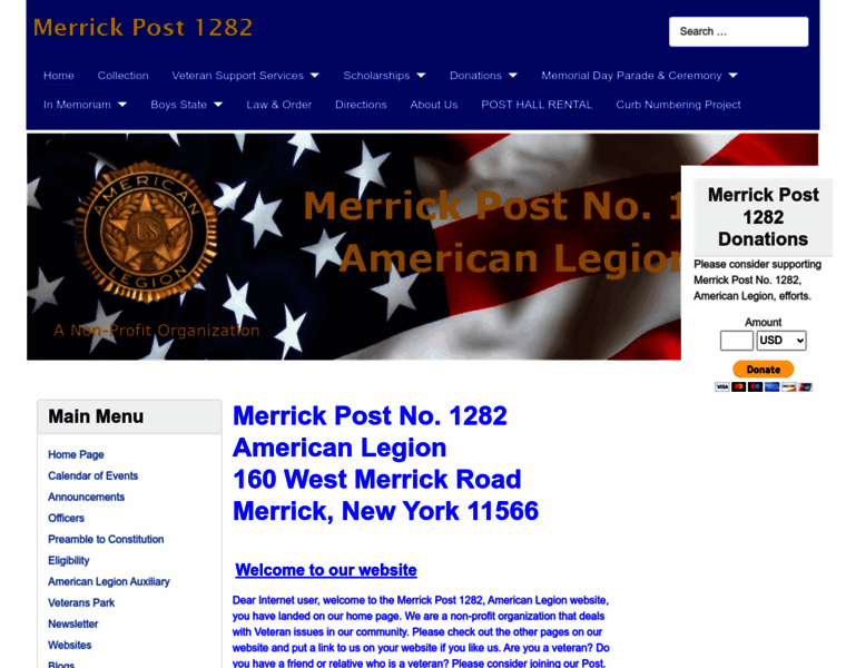 Merrickpost1282.org thumbnail