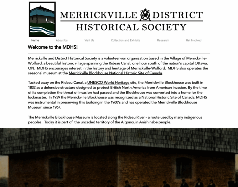 Merrickvillehistory.org thumbnail