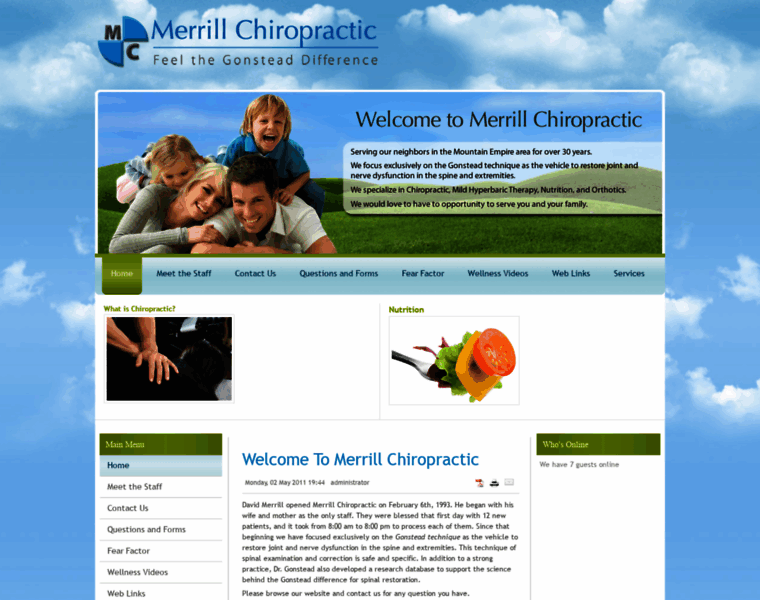 Merrillchirotn.com thumbnail