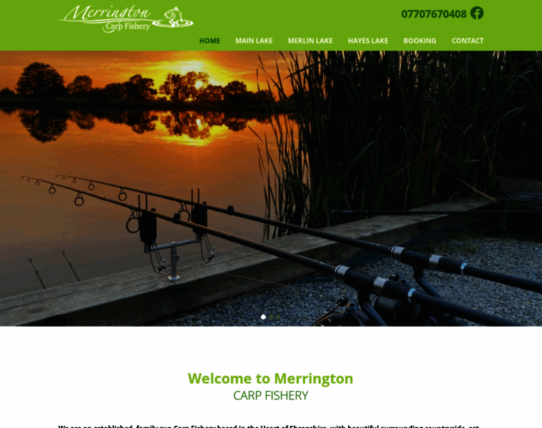 Merringtoncarpfishery.co.uk thumbnail