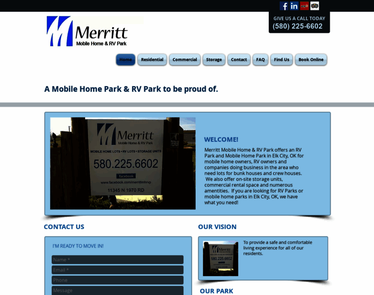 Merrittpark.com thumbnail