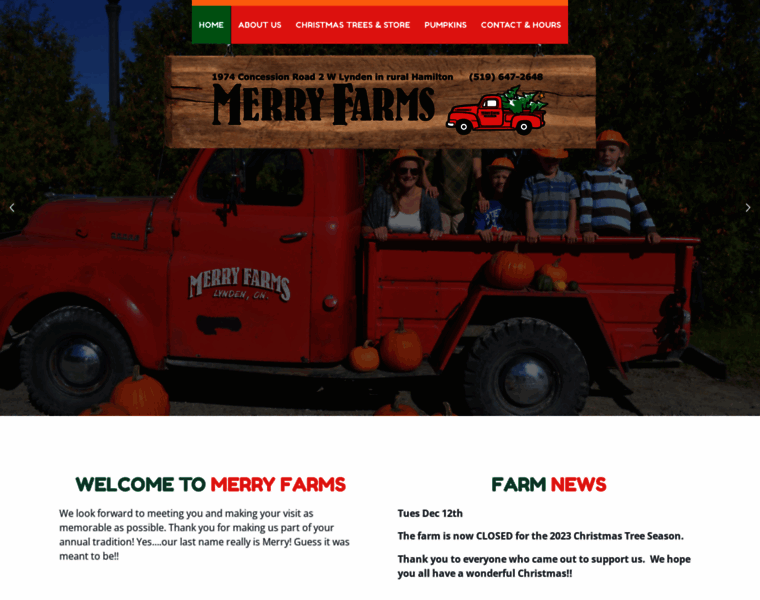 Merryfarms.ca thumbnail