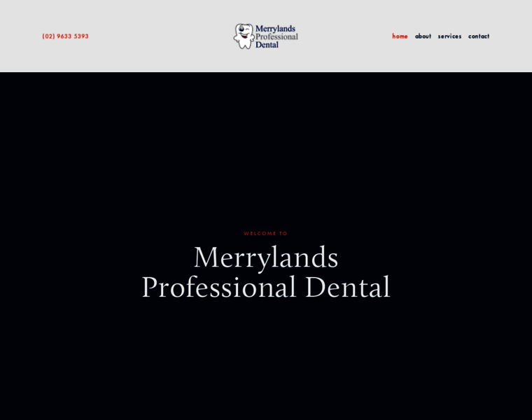 Merrylandsprofessionaldental.com.au thumbnail