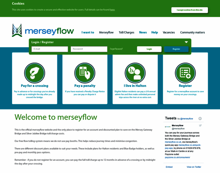Merseyflow.co.uk thumbnail