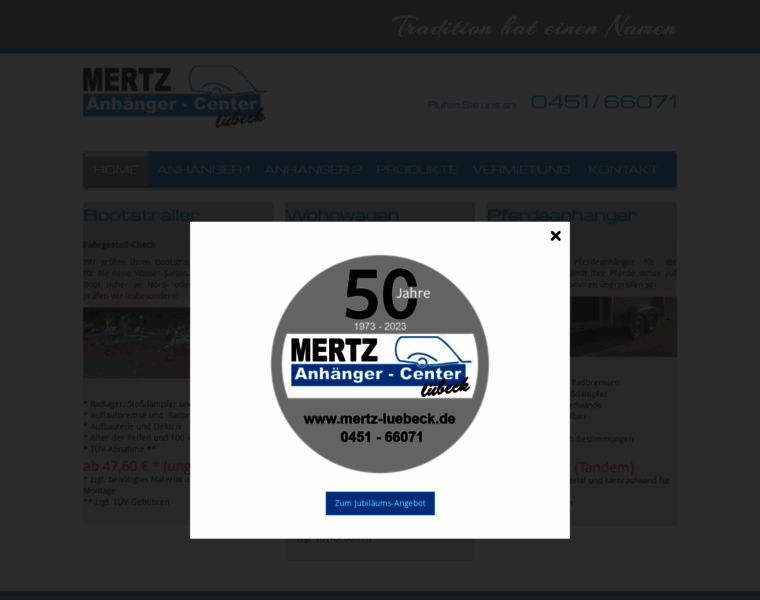 Mertz-luebeck.de thumbnail