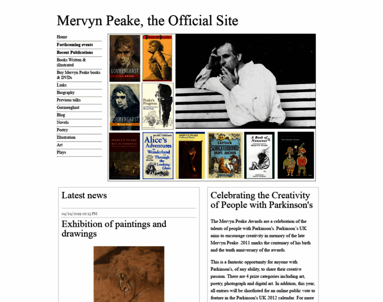 Mervynpeake.org thumbnail