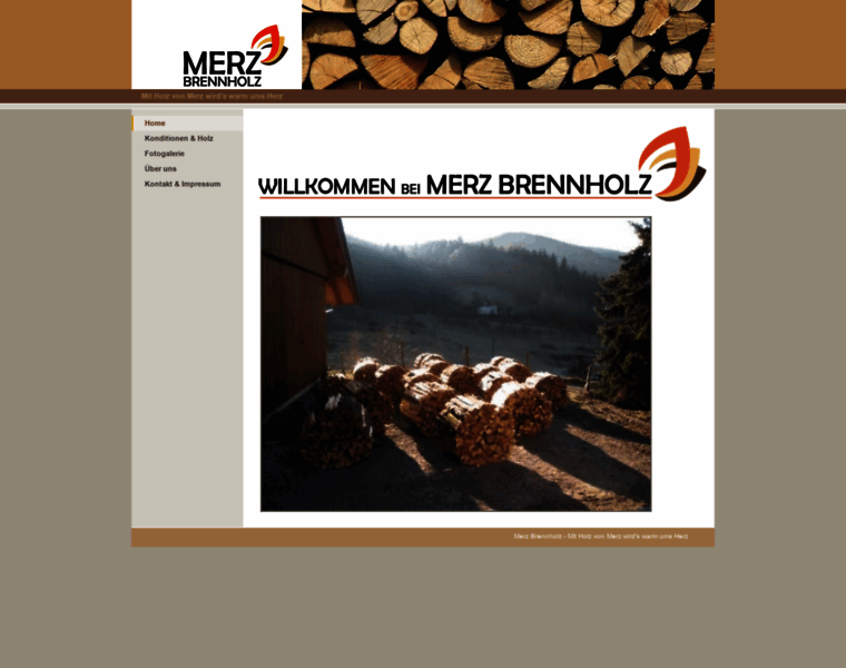 Merz-brennholz.de thumbnail
